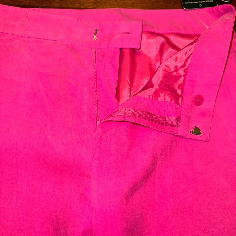 Lauren Ralph Lauren Pink Straight Leg Pants - Picture 6 of 12